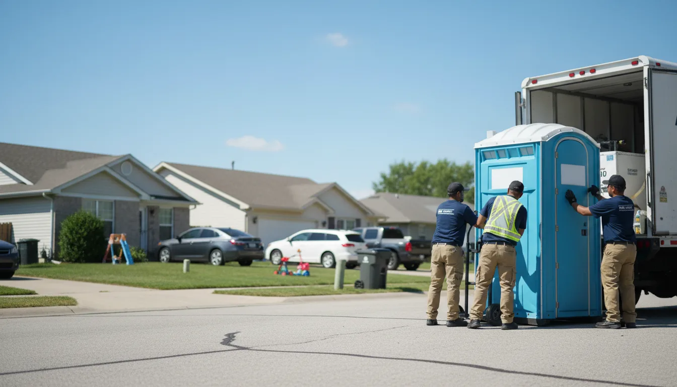 Standard Porta Potty Rentals in Lovington, IL near me